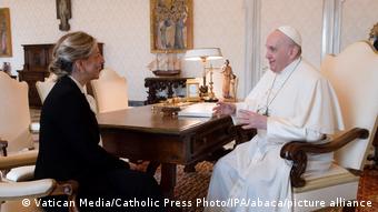 Η Γιολάντα Ντίαζ και ο Πάπας Φραγκίσκος