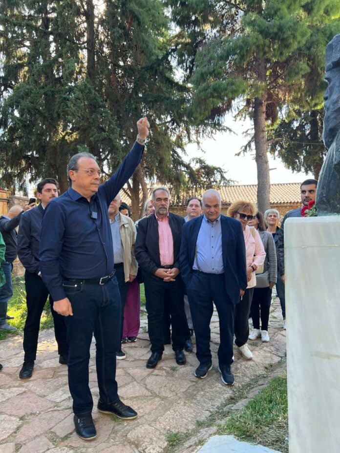 Σωκράτης Φάμελλος στην Κοκκινιά Η ιστορία ως εφόδιο για τους αγώνες της ελευθερίας